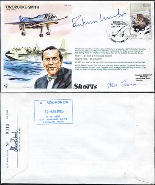 TP32c T.W. Brooke-Smith Ceng. FRAeS Signed T.W. Brooke-Smith Steve Thomas (B)
