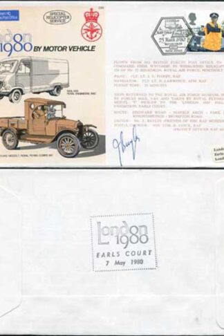 C69b To London by Motor Vehicle Signed by Mr Bayles (B)