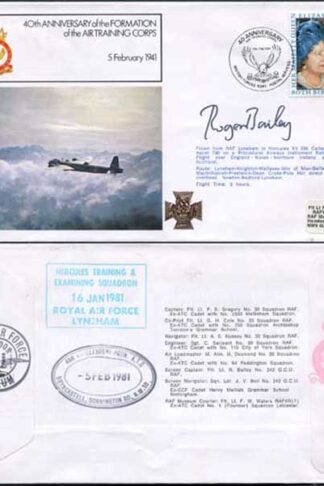 FF24b 40th Ann of the Formation of the Air Training Corps Signed by R. Bailey