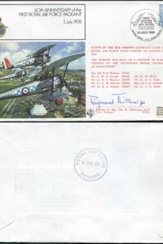 FF17b 100th Ann Man Carrying Balloons on Military Manoeuvres Pilot Signed