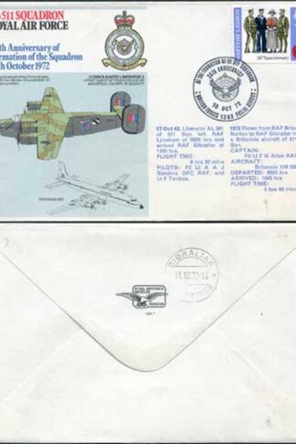 RAF7a No.511 Squadron RAF Standard Cover