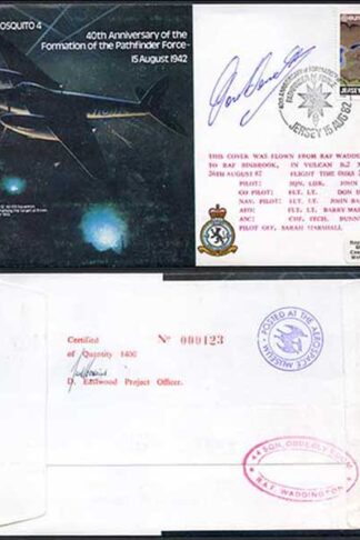 B29c 40th Ann of the Formation of the Pathfinder Force Signed by D.C.T. Bennett