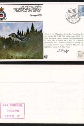 FF15b 10th Ann of the 1st Deployment Overseas Pilot Signed (B)