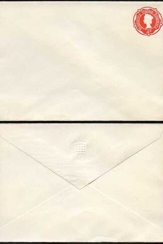 ESP94 HOUSE of COMMOMS 2 1/2d Scarlet Stamped to Order Envelope Mint
