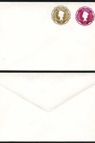 ESCP938 6d Crimson and 1d Oriental Gold Stamped to Order Envelope Mint