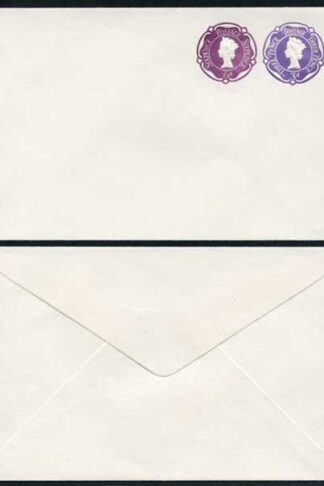 ESCP898 3d Violet and 6d purple Stamped to Order Envelope Mint