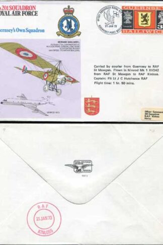 RAF9a No.201 Squadron RAF Standard Cover