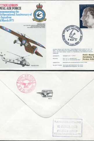 RAF10a No.72 Squadron Raff Standard Cover