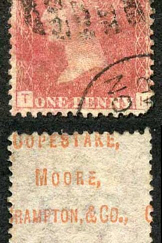 PP24 Penny Plate 146 (TH) Underprinted Copestake Moore (Type 12)