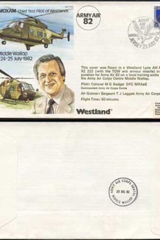 TP24a Roy Moxam Chief Test Pilot of Westlands Standard Cover (A)