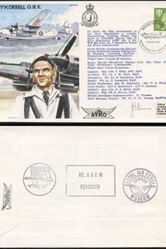 TP18b Jimmy H. Orrell OBE Pilot Signed