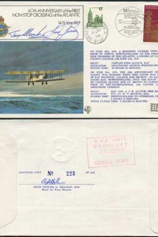 FF3c 1st Non-Stop Crossing of the Atlantic Signed by The Phantom Crew