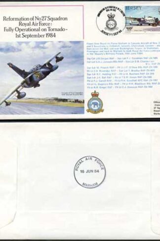 AC14a Reformation of No.27 Squadron RAF Standard Cover