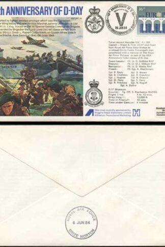 AC10aB 40th Ann of D-Day Europa Standard Cover