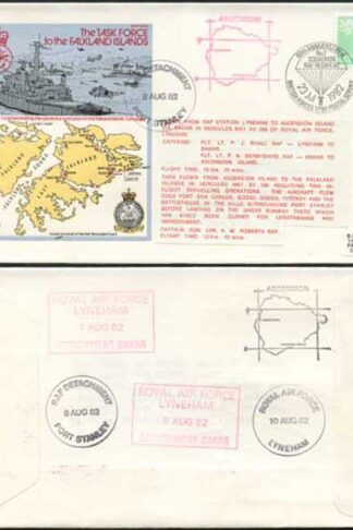 AC4aA The Task Force to the Falkland Islands Standard Cover