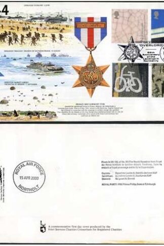 JS(MIL)17 1944 France and Germany Star Cover