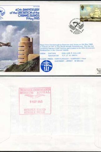 AC18a 40th Ann Liberation of the Channel Islands Standard Cover