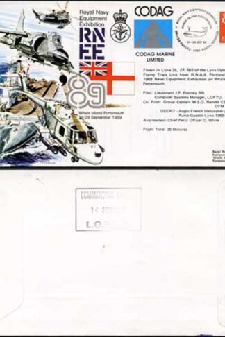 AC41a Royal Navy Equipment Exhibition Standard Cover (C)