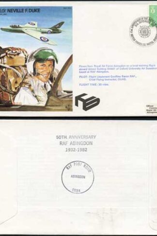 TP25a Squadron Leader Neville F. Duke Standard Cover (A)