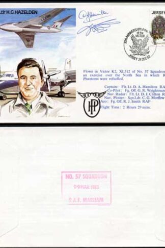 TP26b Squadron Leader H.G. Hazelden Signed by Pilot and Co-Pilot (A)
