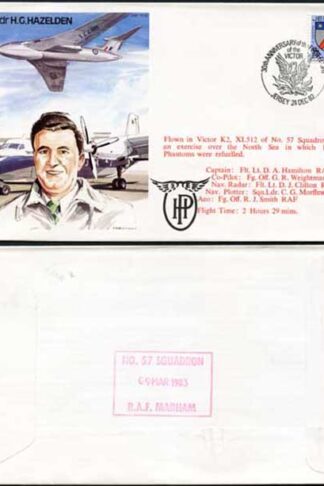 TP26a Squadron Leader H.G. Hazelden Standard Cover (A)