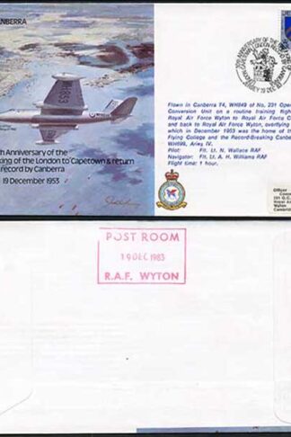 B40a 30th Ann Breaking of London to Capetown and Return Record (A)