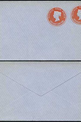 ESC69 QV 4d and 4d Compound Stamped to Order Envelope Dated 27.3.93 Mint