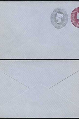 ESC132 QV 2d Lake and 2 1/2d Grey Blue (27.3.93) Compound Envelope Mint