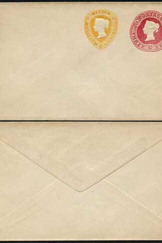 ESC149 QV 3d and 1 1/2d Yellow (20.10.92) Compound Stamped to Order Envelope M