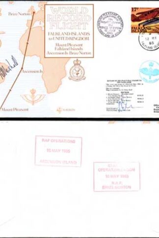 RD6aC WRF UK to Falkland Islands Signed by Emery and David Hamilton