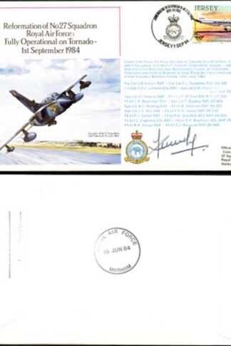 AC14c Reformation No.27 Sqn Fully Operational on Tornado Signed by T. Kennedy