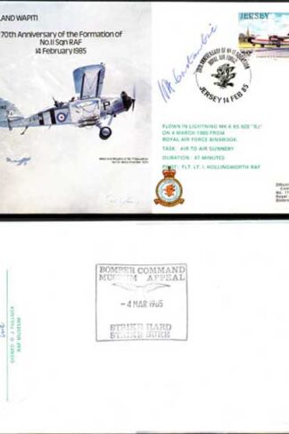 B17c 70th Ann of the Formation of No.11 Squadron Signed H. Constantine (C)