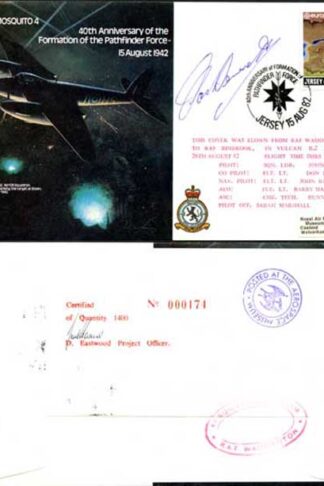 B29c 40th Ann of the Formation of the Pathfinder Force Signed by D.C.T. Bennett