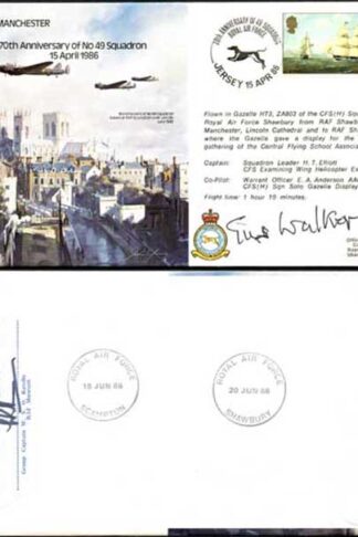 B27c 70th Ann of No.49 Squadron Signed by Sir August Walker (C)