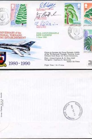 RFDC84 150th Ann of Kew Gardens Signed by Elder and Bottcher and Lupo (E)