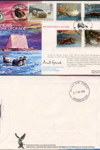 RFDC99 Wintertime 14 Jan 1992 Signed by Group Captain M.D. Speed