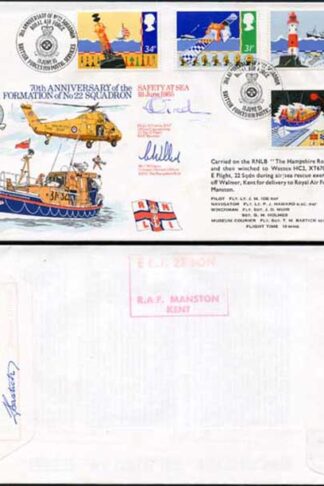 RFDC36 Safety At Sea 18 June 1985 Signed by N Tredray and Mr C. Williams (B)