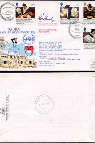 RFDC61b SASRA - 150 years of Forces Evangelism Signed by R.M. Llewellyn