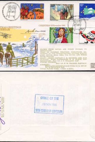 RFDC8 Christmas Signed by Puma Navigator and C.H. Reineck (B)