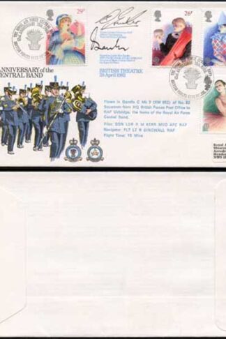 RFDC11 British Theatre Signed by Sqn Ldr E. Banks and Gp Capt D. Goucher (B)
