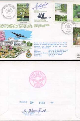 RFDC21 British Gardens Signed by J.C Radford and W.S.O Randle (D)