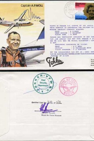 TP5c Captain A.P. Moll Signed by Himself (C)