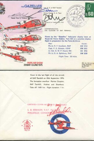 AD9e The Gazelles Signed by D.A. Toon and R.A. Hill (A)