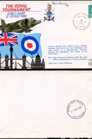 AC39b The Royal Tournament Pilot Signed