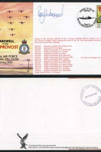 AC74d Farewell To The Jet Provost Signed by R Underwood (C)