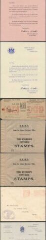 Collection of Official Stationary and envelopes (30 items)
