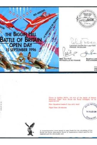 JS(CC)15d Battle of Britain Open Day Signed by 3 (A)