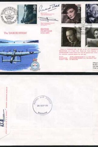 RFDC39 British Film Year Signed by Richard Todd and P.J. Day