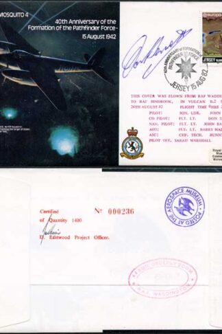 B29c 40th Ann of the Formation of the Pathfinder Force Signed by D.C.T. Bennett