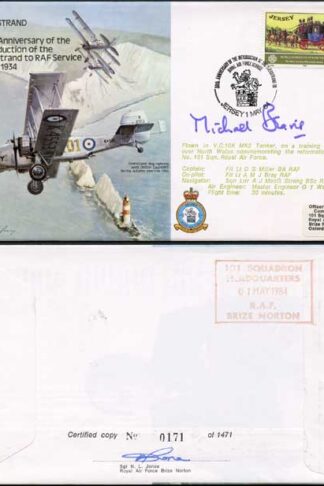 B20c 50th Ann Intro of Overstand to RAF Service Signed by Sir N. Beavis (D)